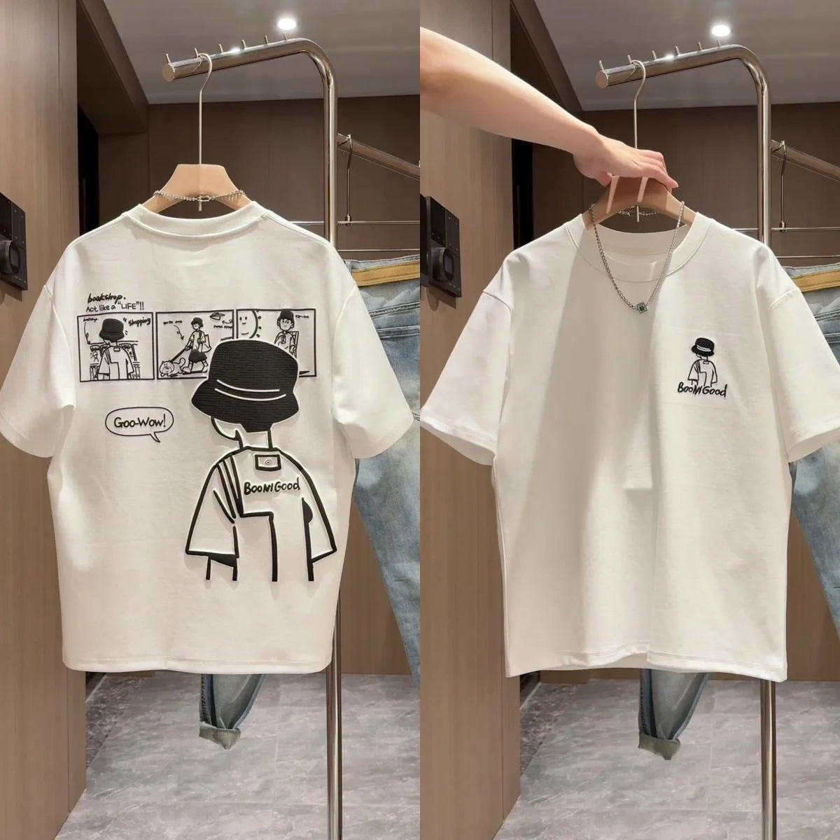 T-shirt uomo 4-12 anni Top Traspirante