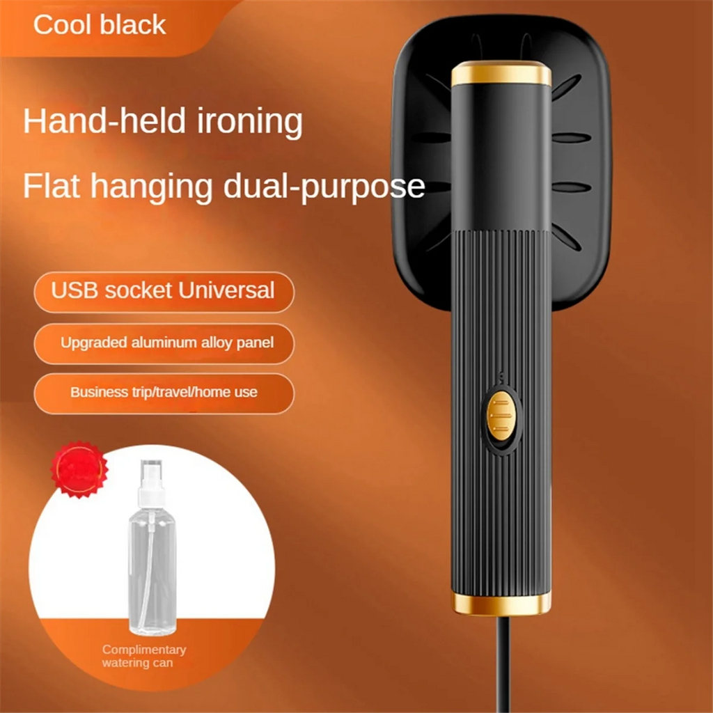 Vaporiera da viaggio portatile per vestiti Mini ferro da stiro a vapore Ferro da stiro portatile rotante a 180° per vestiti in tessuto