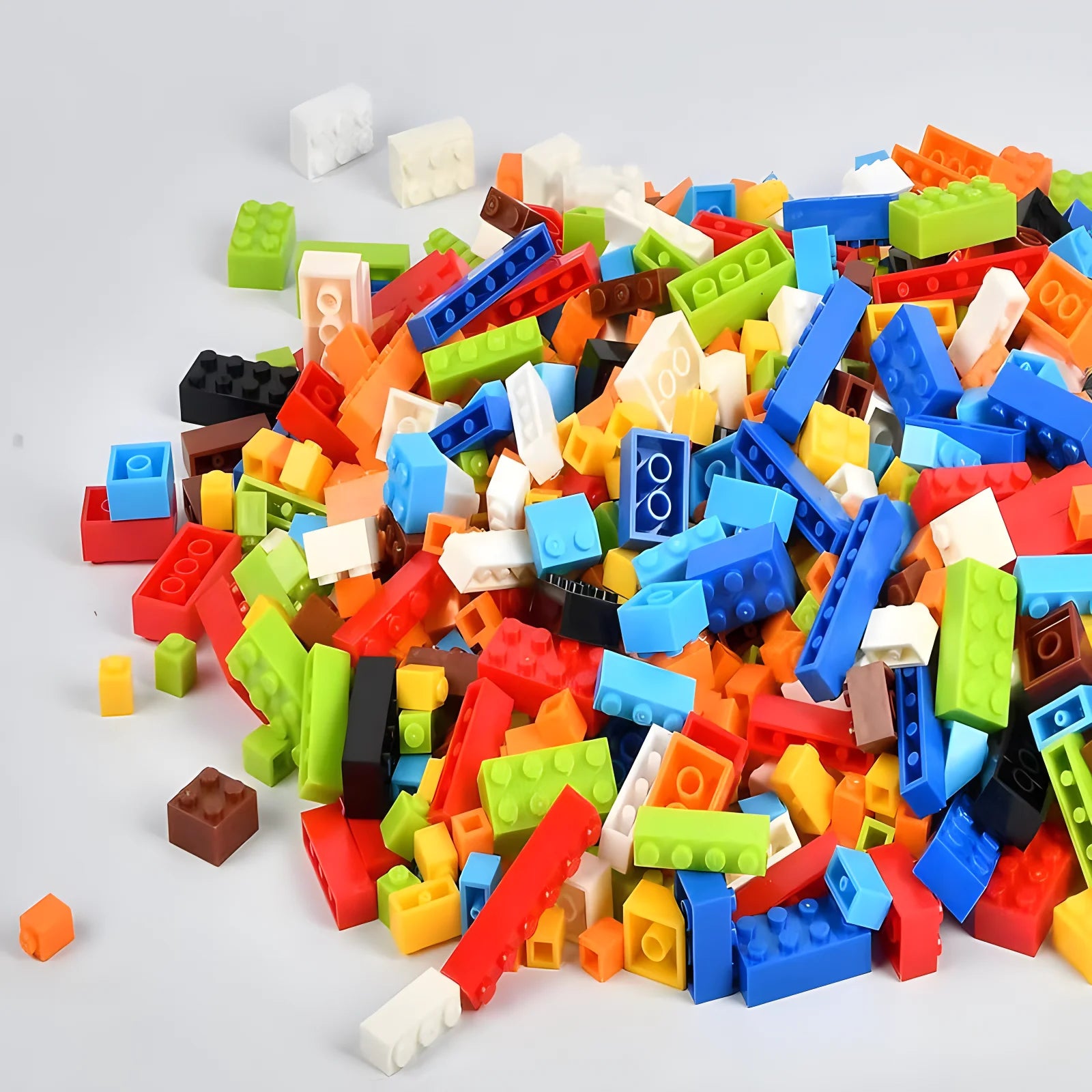 1000 blocchi di costruzione creativi fai da te Big Set 500-1000
