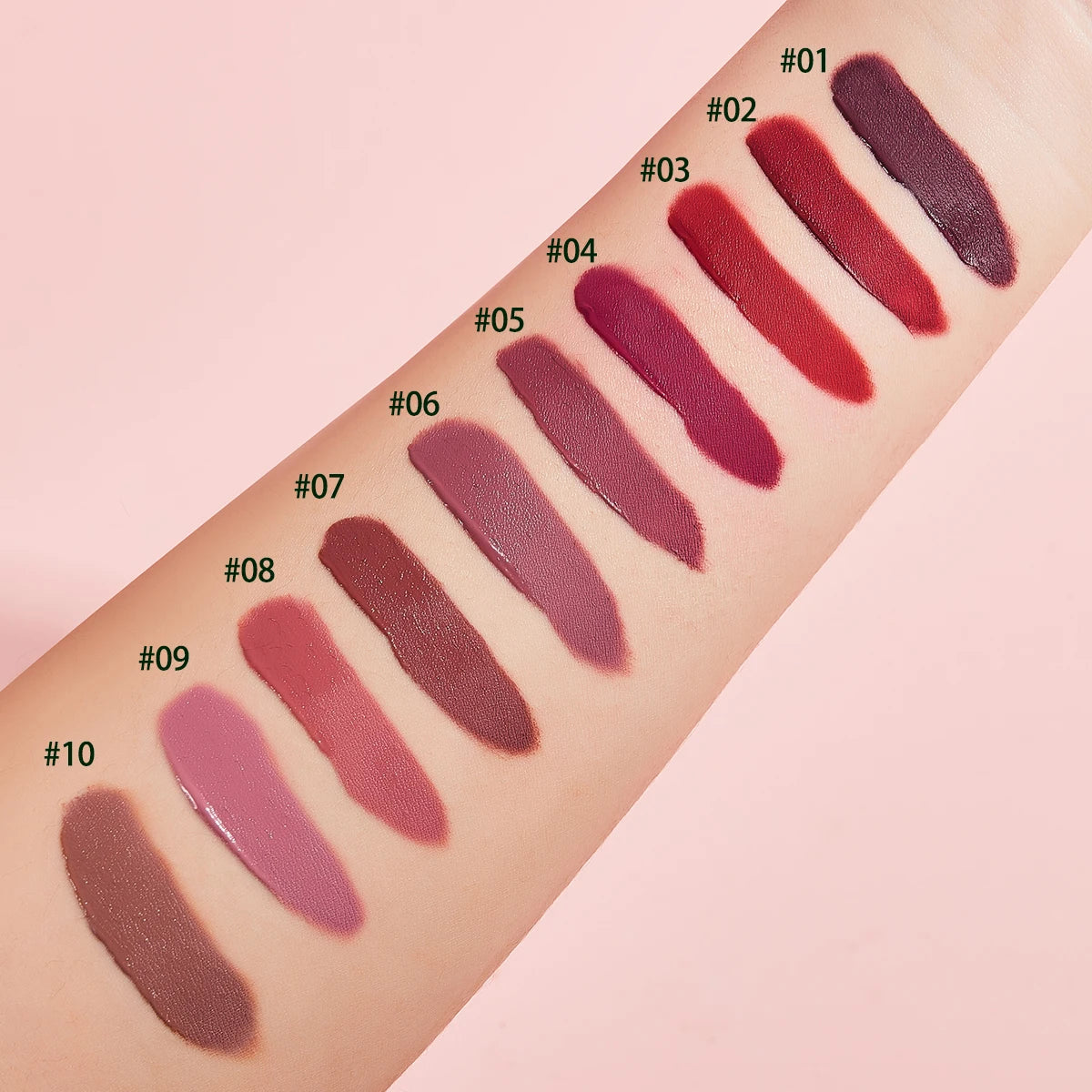 10 pezzi/set rossetto idratante a lunga durata
