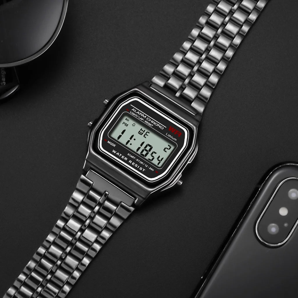 Orologio digitale per uomo Impermeabile Modello casio