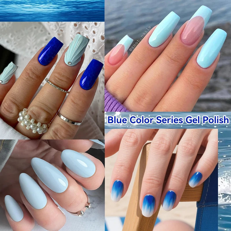 LILYCUTE 6Pcs/set 7ml Series Gel Smalto 125 Colori disponibili