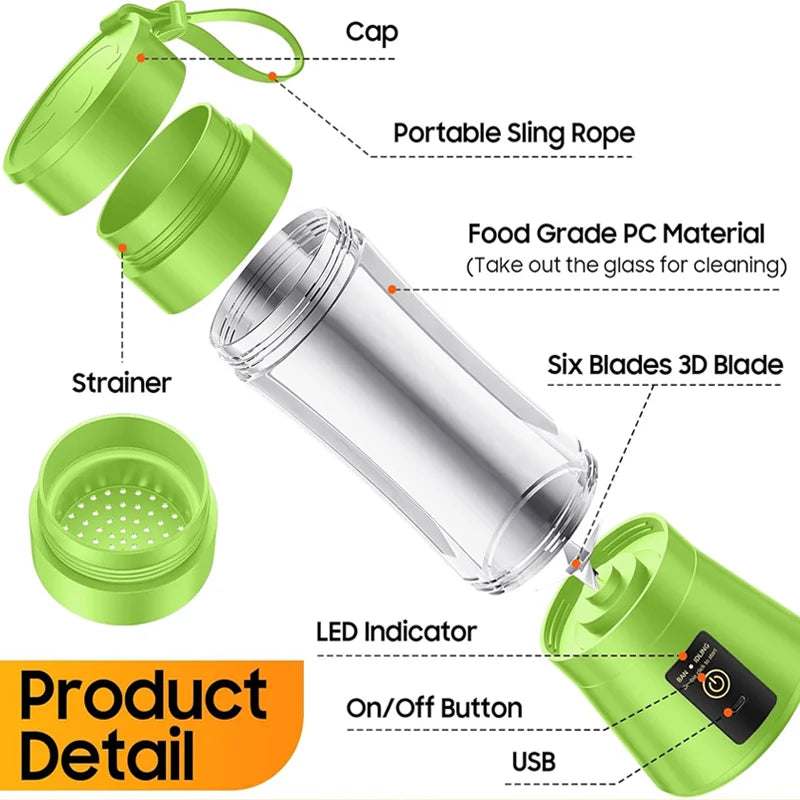 Frullatore per succhi domestici da 380 ml