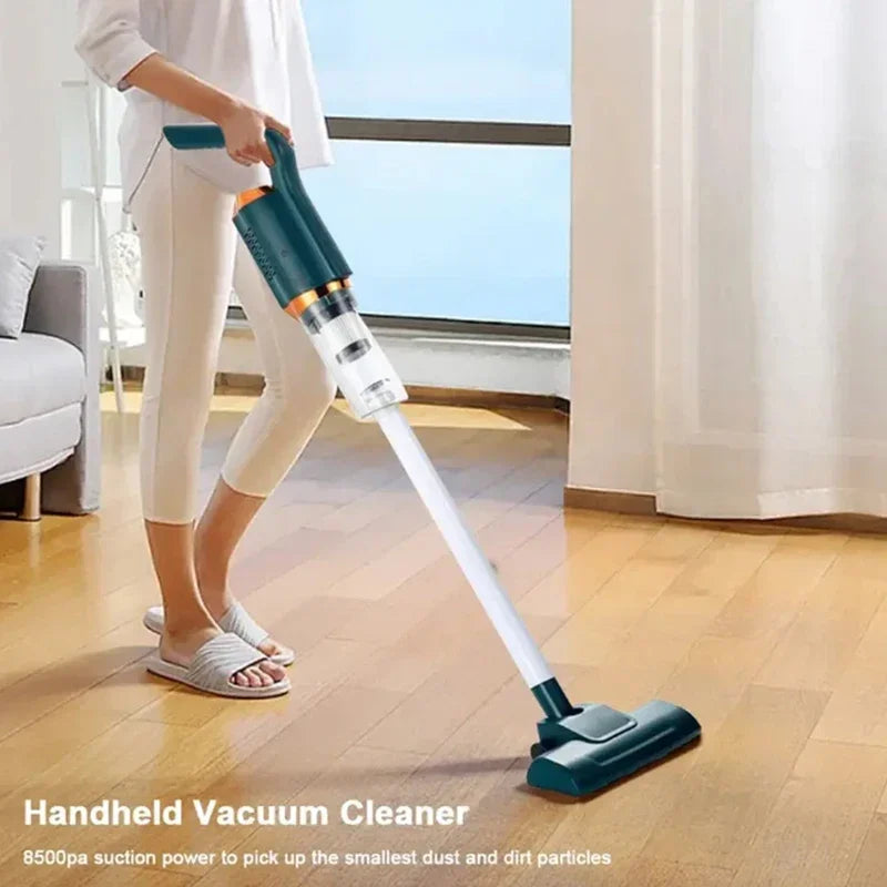 Aspirapolvere senza fili 8500Pa Aspirapolvere ad alta potenza da 120 W Potente dispositivo di pulizia ad aspirazione per casa