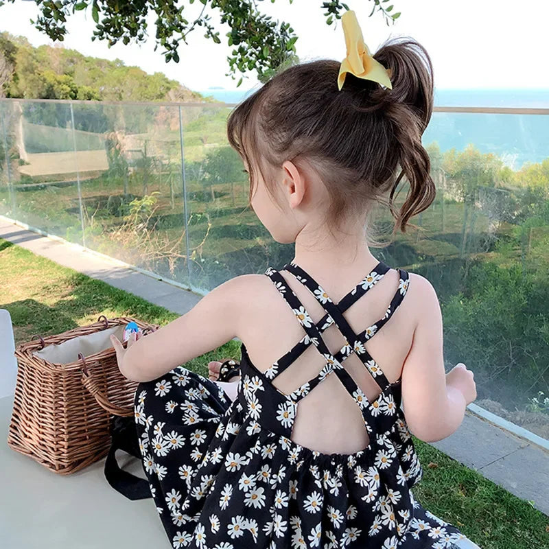Abito casual Little Daisy senza maniche Abito 2 a 6 anni