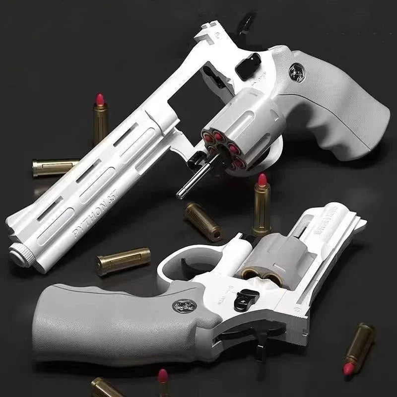 357 Revolver Launcher Pistola EVA Soft Dart