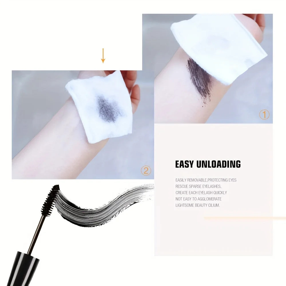 Mascara impermeabile nero 5D allunga l’estensione delle ciglia Cosmetici
