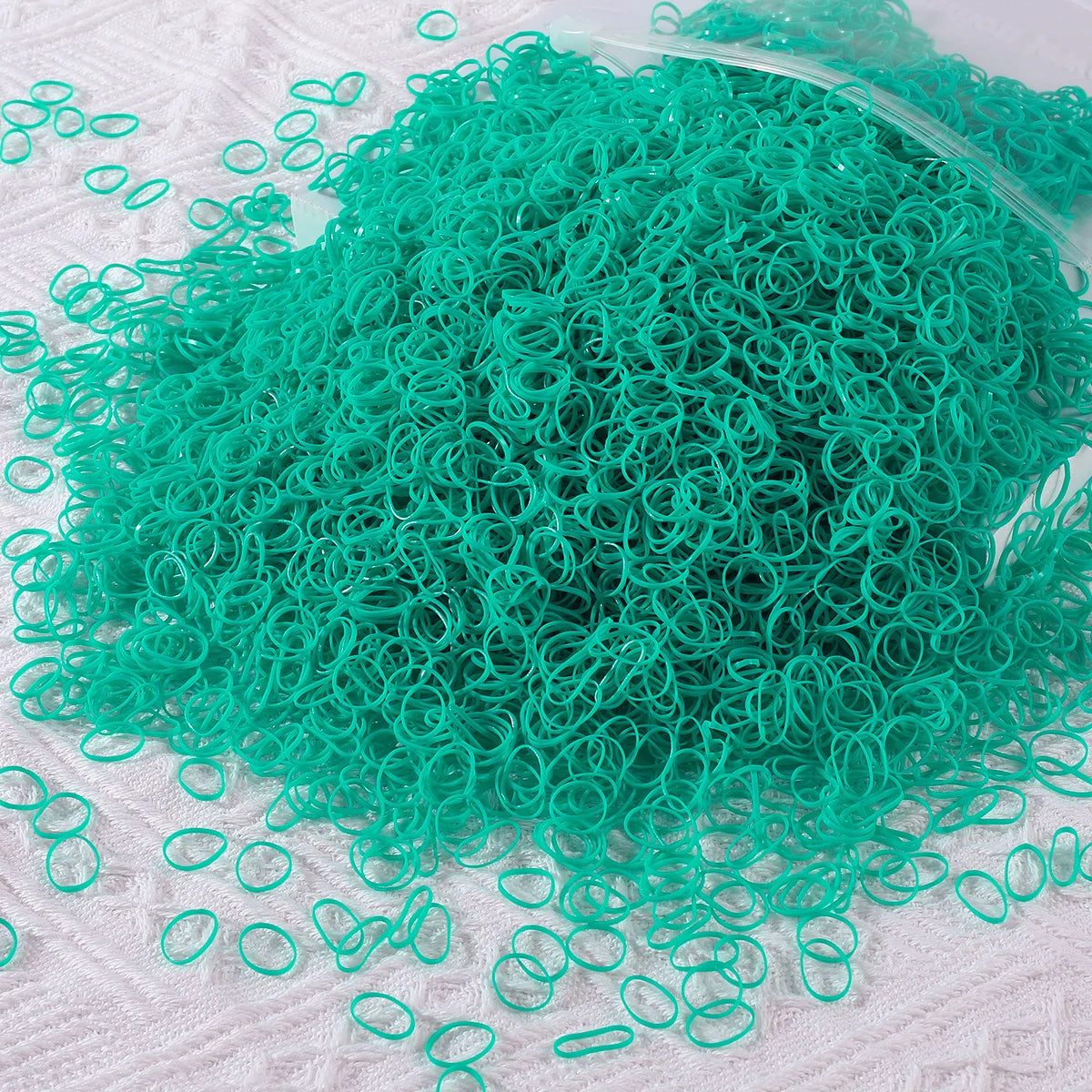 1000/2000Pcs mini elastici diversi colori