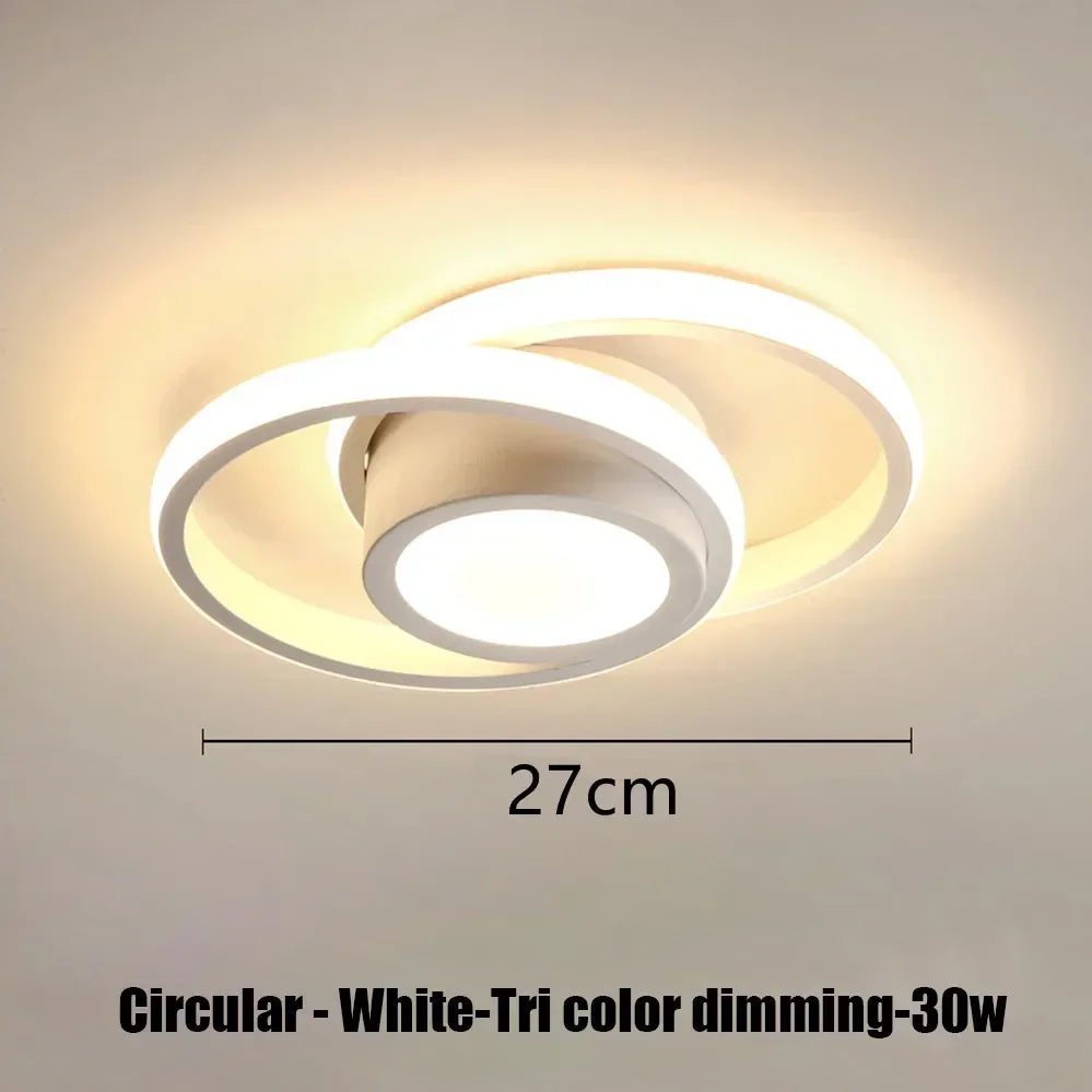 Luci da soffitto a strisce a LED stile moderno Forme multiple