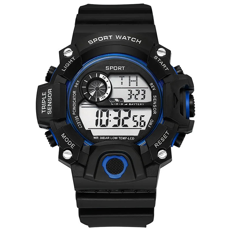 Orologio da uomo Multifunzionale Impermeabile Allarme luminoso