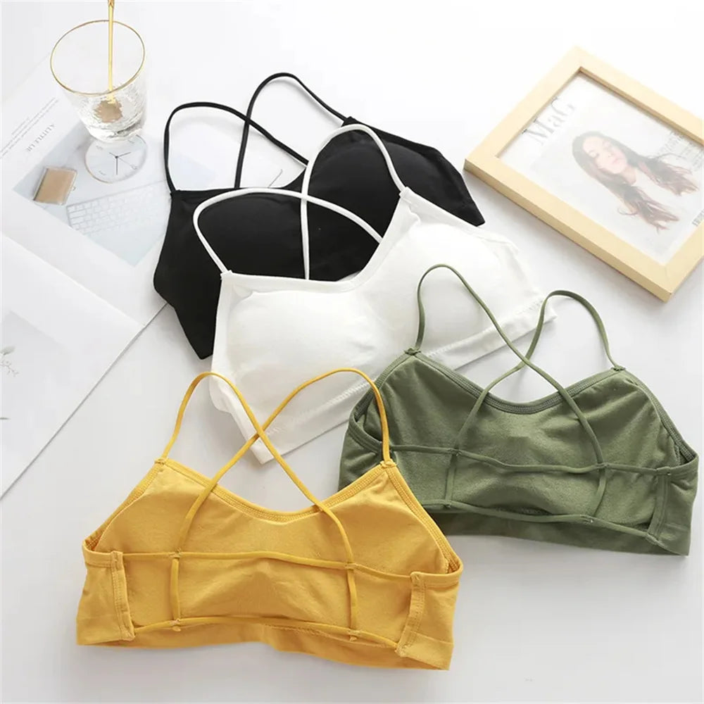 3PCS/Set Top Traspirante Bellezza Sexy