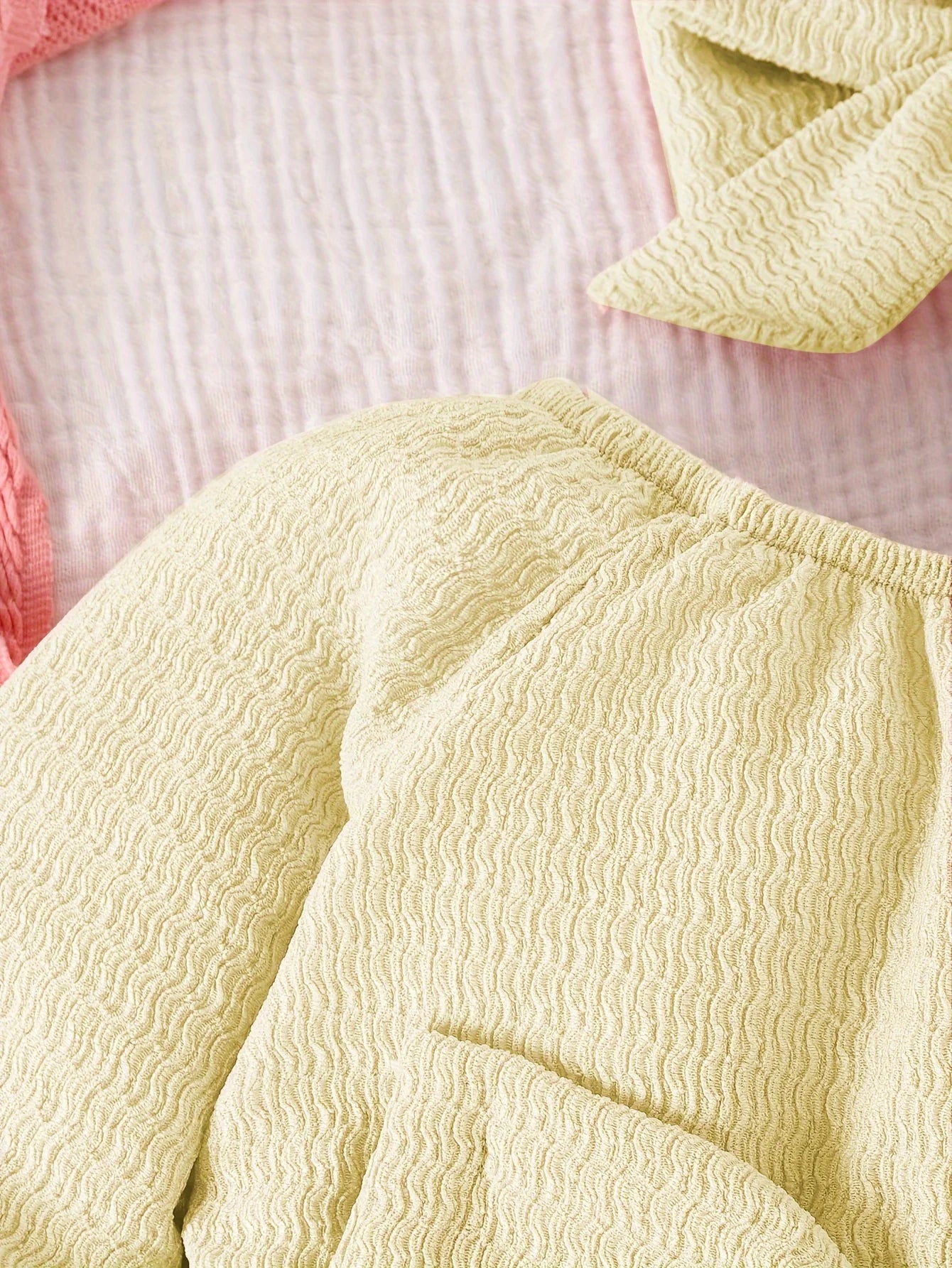 Set di due pezzi primavera bambini in cotone