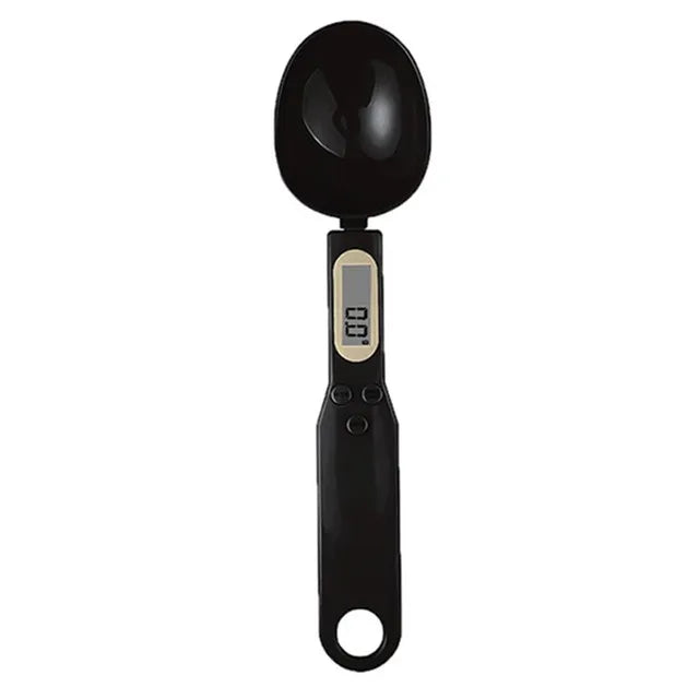 Mini Bilancia a cucchiaio Bilancia da cucina digitale, 0,1-500g, Cucchiaio di misura del peso per Farina, Latte, Caffè in polvere,