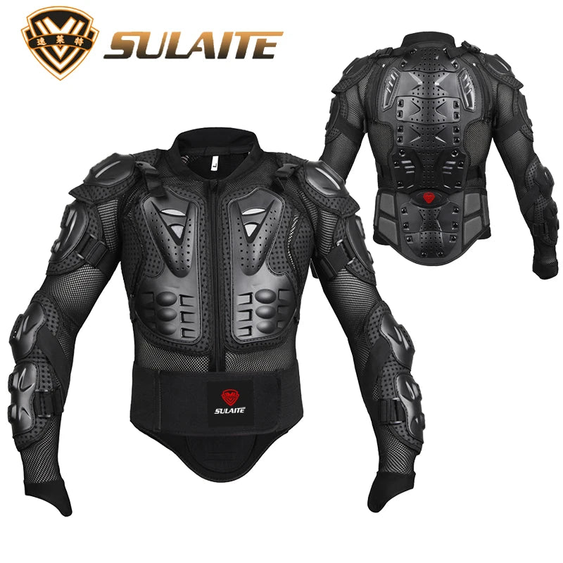 SULAITE Giacca da moto Racing Armor Protector ATV Motocross