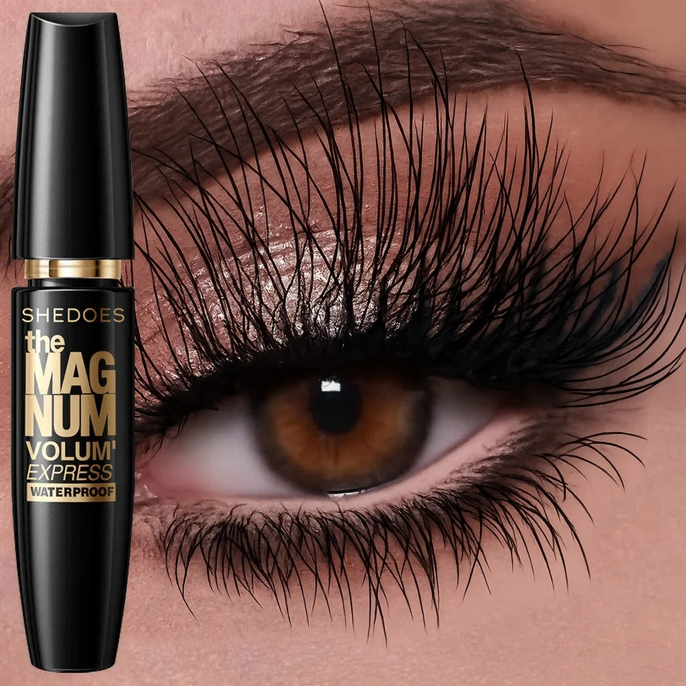 Mascara impermeabile nero 5D allunga l’estensione delle ciglia Cosmetici