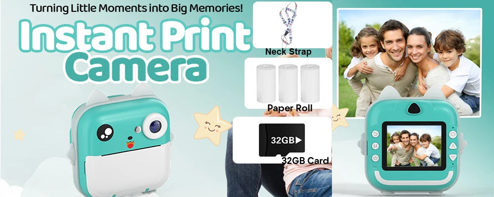 SmartPhone Fotocamera + Giochi Touch Screen+Lettore MP3 per bambini