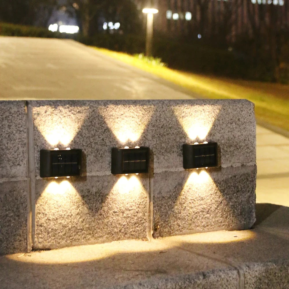 Lampada da parete a Luce solare Impermeabile 6 modelli diversi