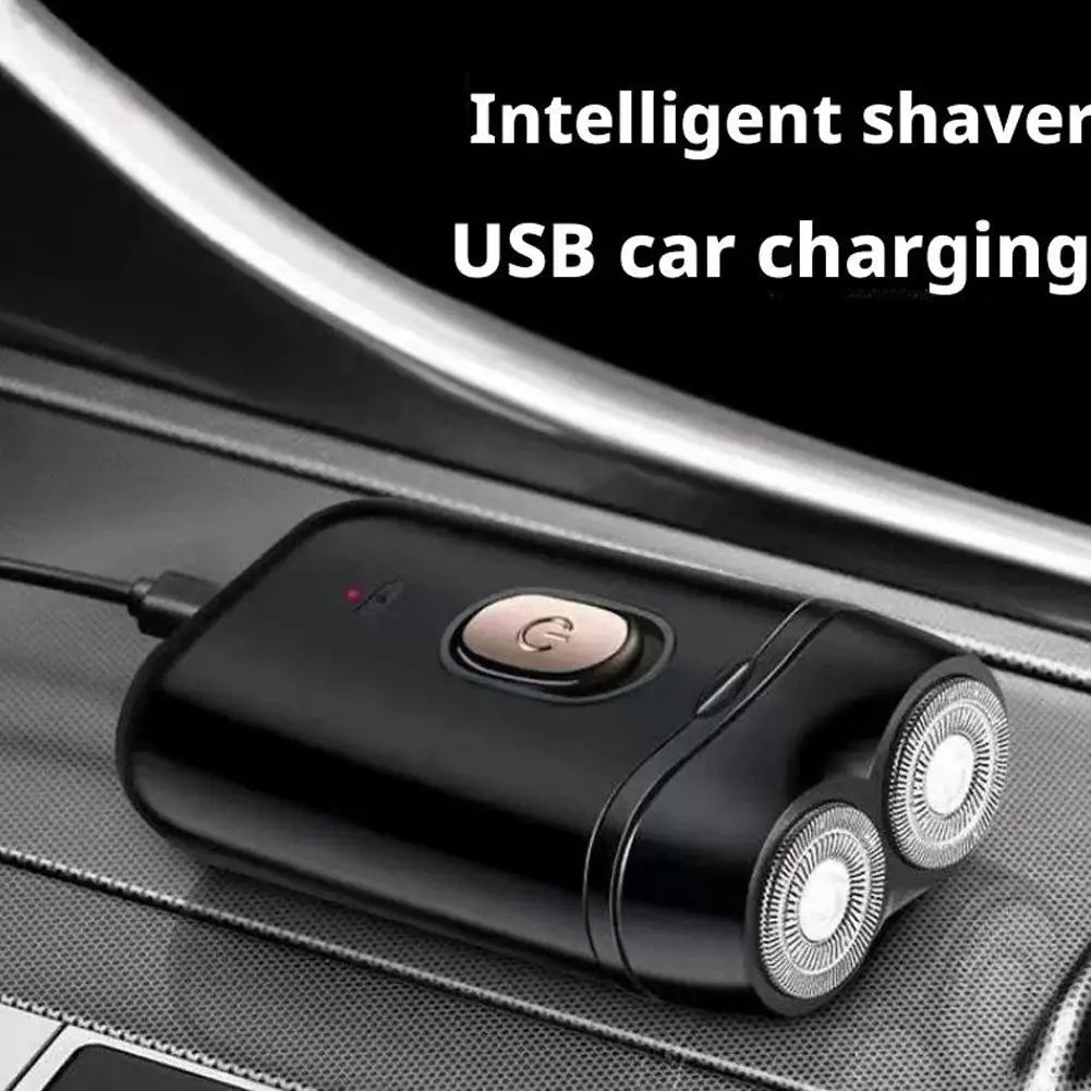 Rasoio elettrico portatile ricaricabile Usb per uomo, da viaggio mini, impermeabile