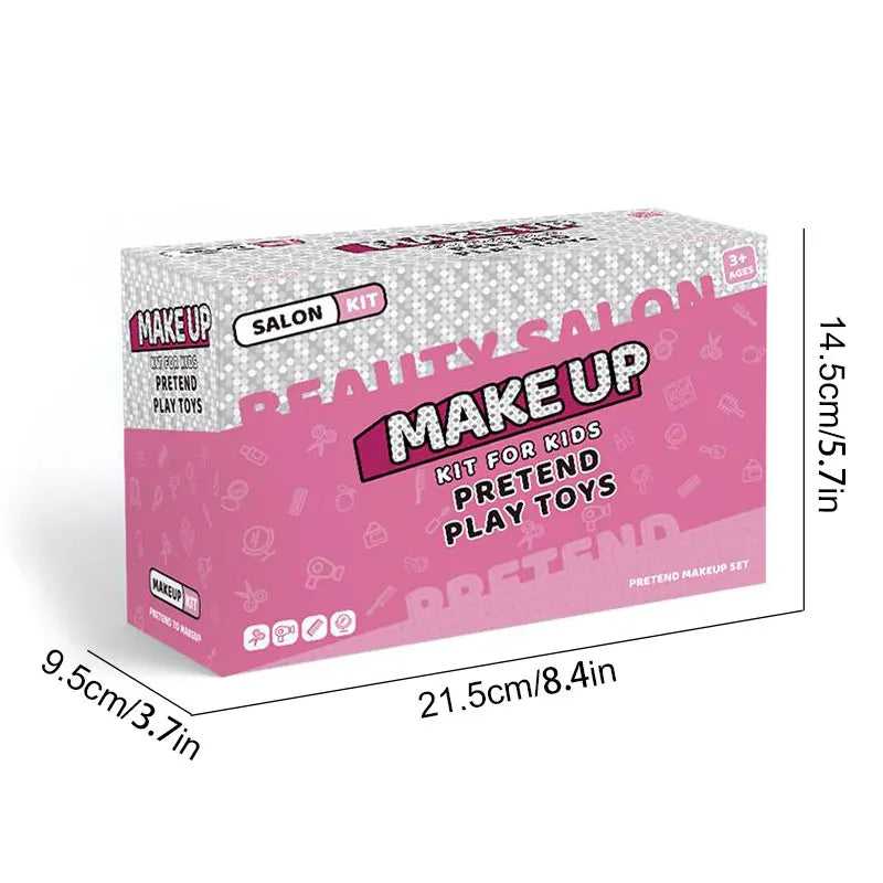 Girls Beauty Salon Set kit trucco per bambini finto parrucchiere