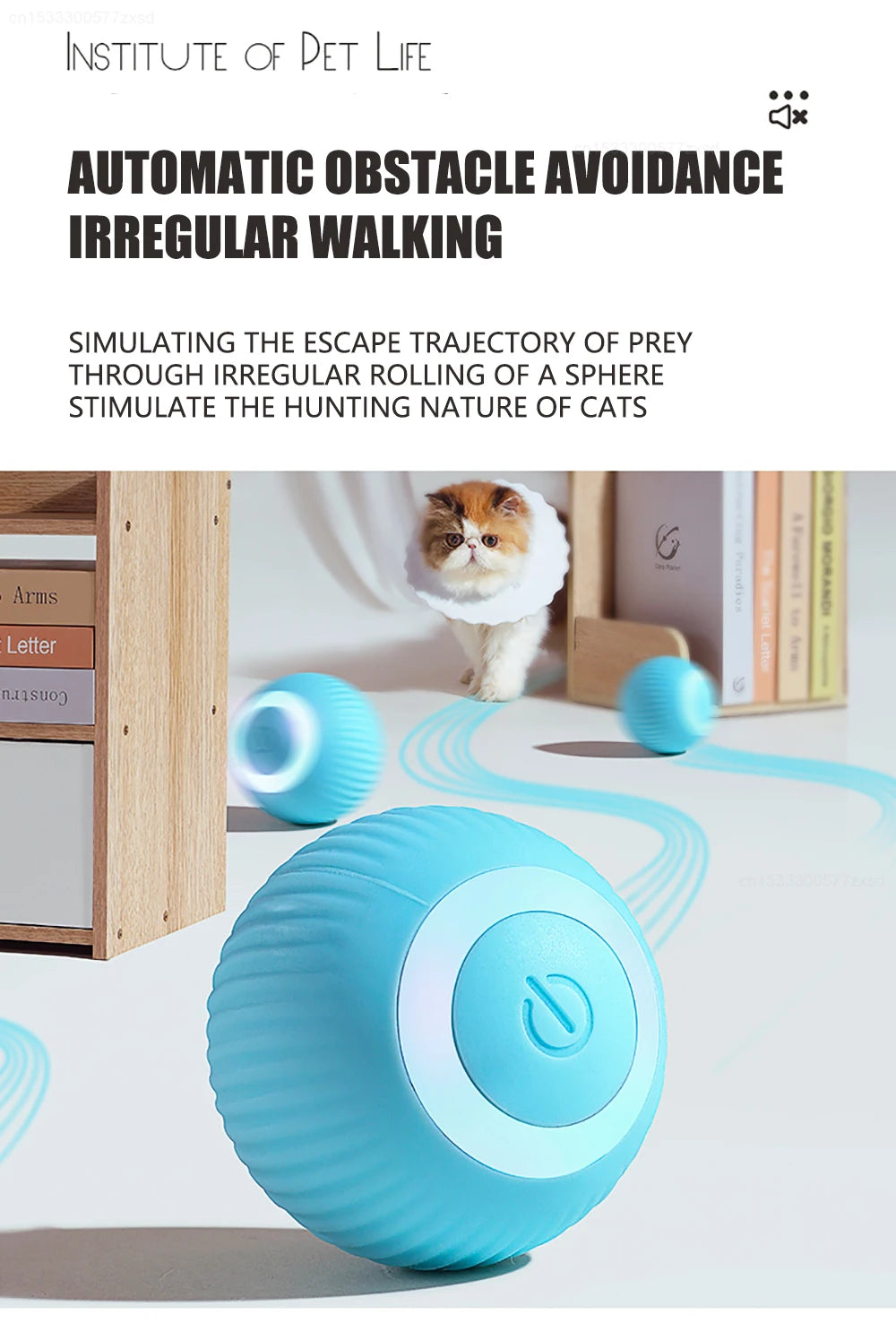 Palla interattiva per gatti Giocattoli intelligenti per gatti