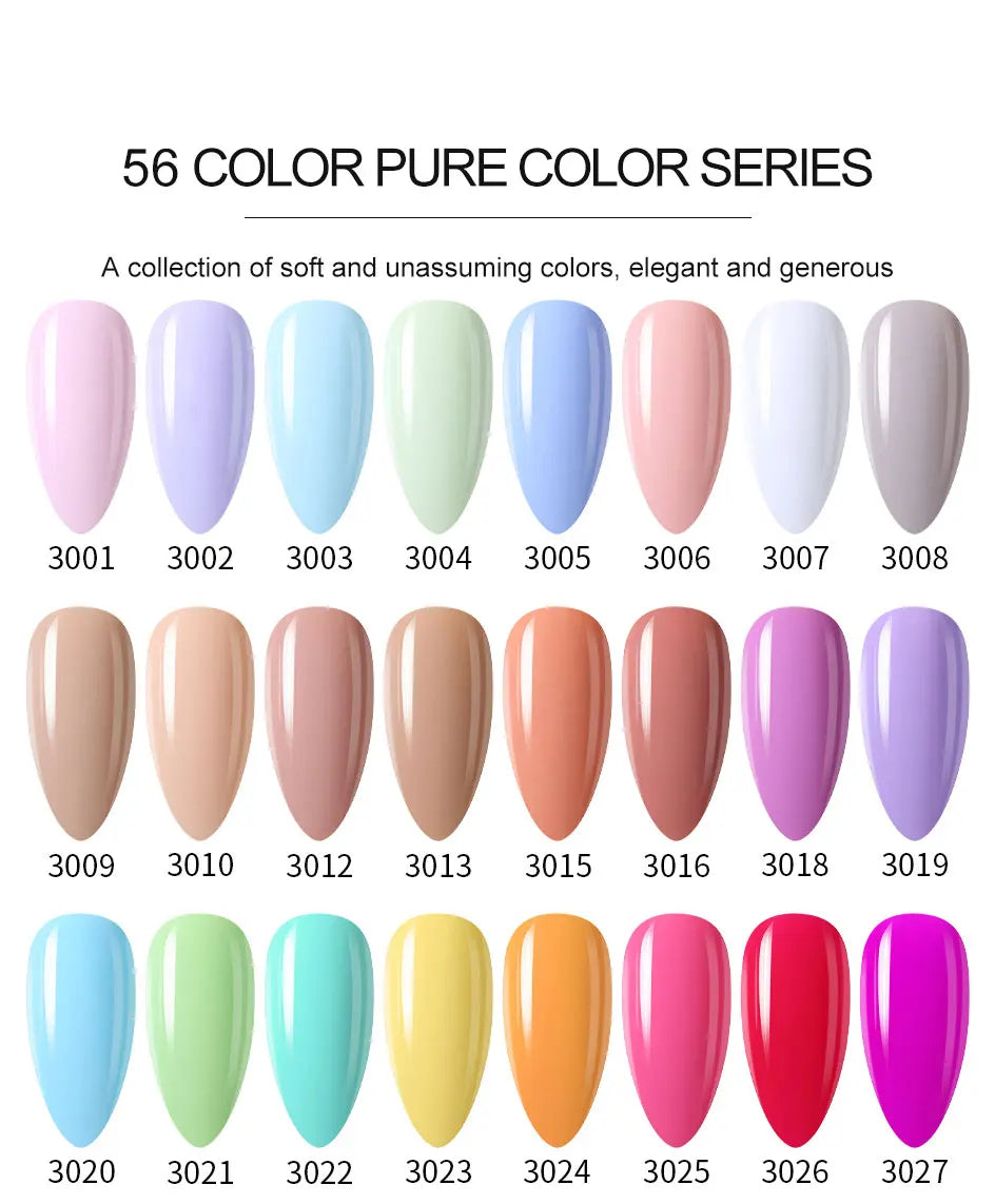 CLOU BEAUTÈ  15/10ml Semipermanente Gel Smalto Unghie 400 colori disponibili
