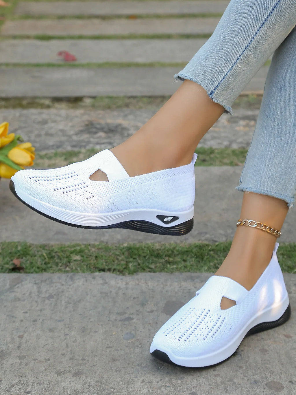 Scarpe sportive primaverili nuove da donna, alla moda, traspiranti, leggere, antiscivolo, resistenti all’usura,
