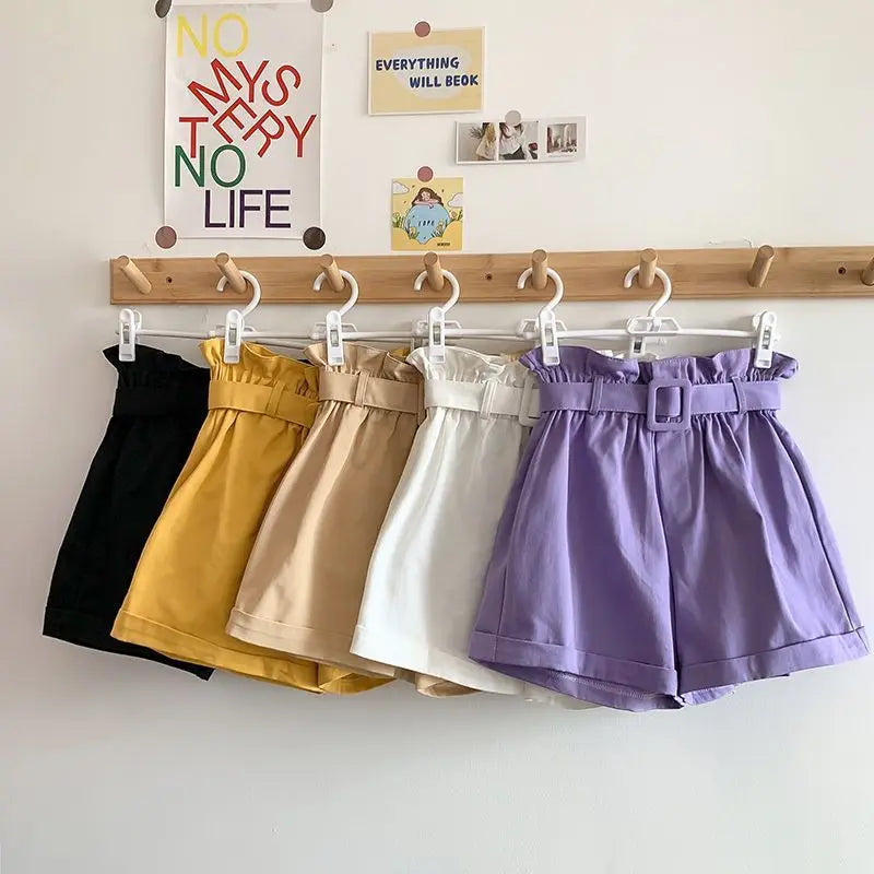 Pantaloncini di cotone per bambini 4-6 anni traspiranti e sottili