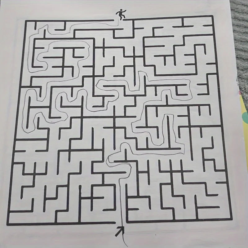 Libro di giochi per bambini di 32 pagine per allenamento di concentrazione degli studenti, sviluppo dell’intelligenza