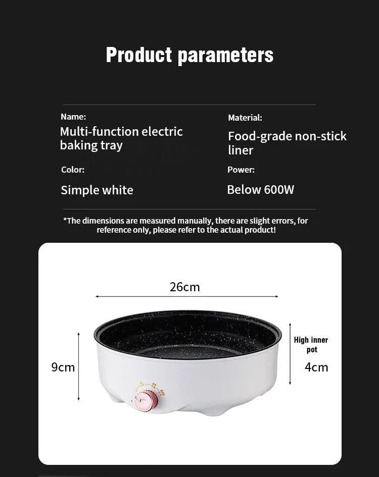 MultiCooker Elettrico Padella Elettrica 220V Antiaderente