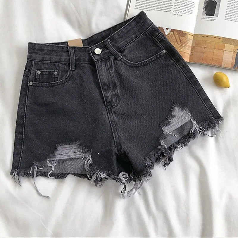 Jeans Donna Denim Shorts Lady Chic