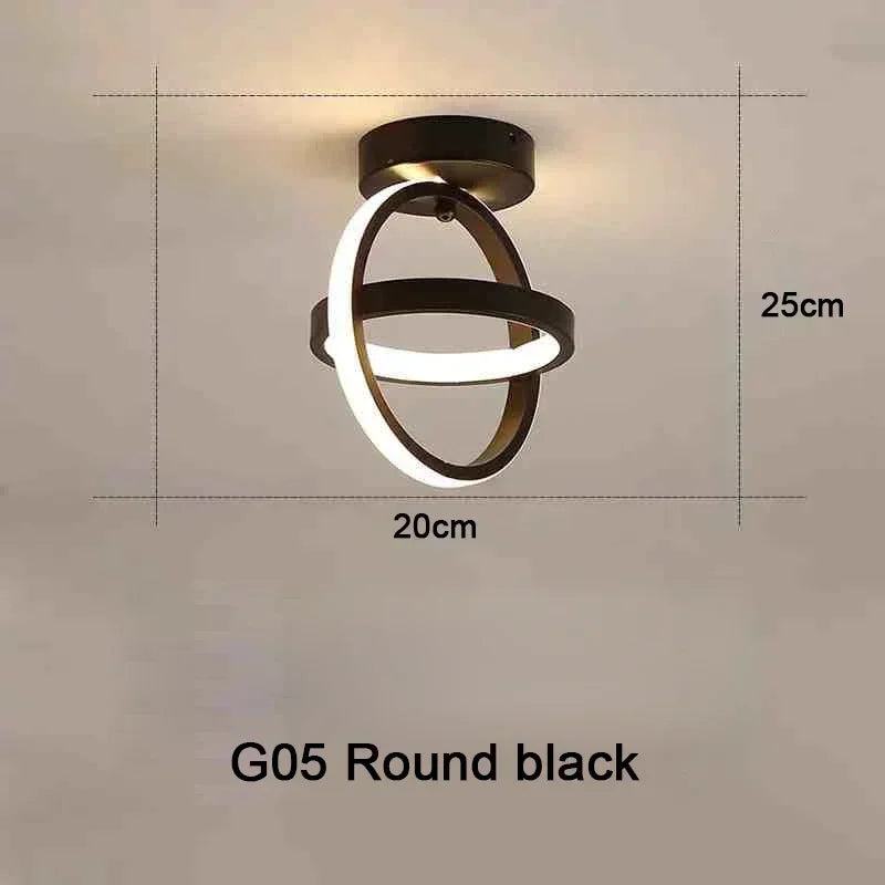 Luci da soffitto a strisce a LED stile moderno Forme multiple
