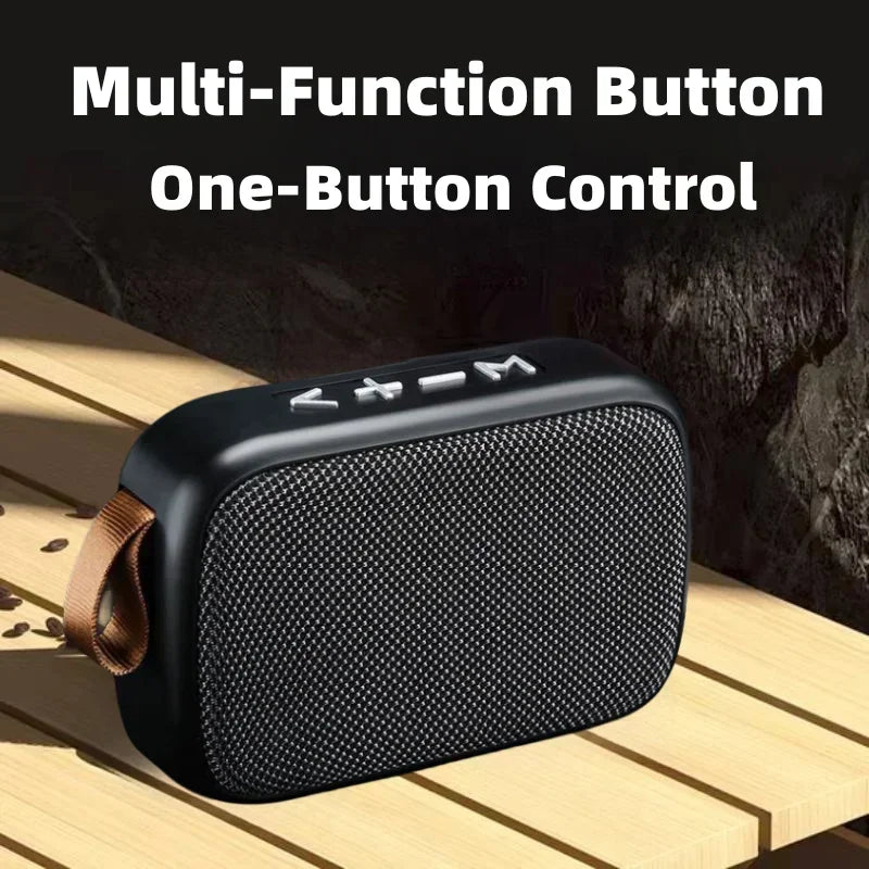 Altoparlante portatile Bluetooth all’aperto 5.0 Mini Altoparlante Oxford Colonna wireless Lettore musicale stereo 3D Surround Hifi Sound Box
