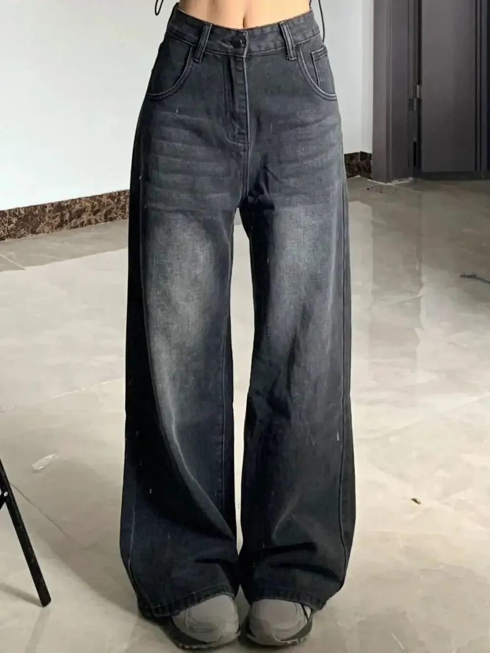 Jeans a vita alta per donna