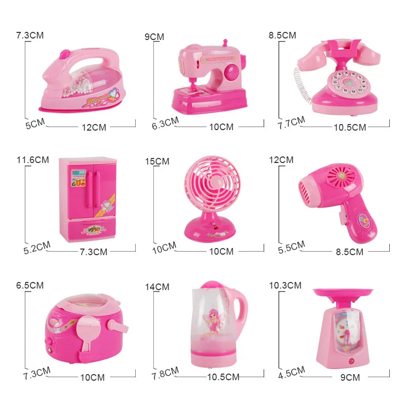 Cucina simulata per bambini Piccoli elettrodomestici