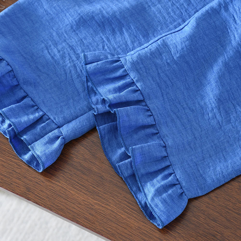 Top e pantaloni Set in due pezzi Abbigliamento casual per bambina