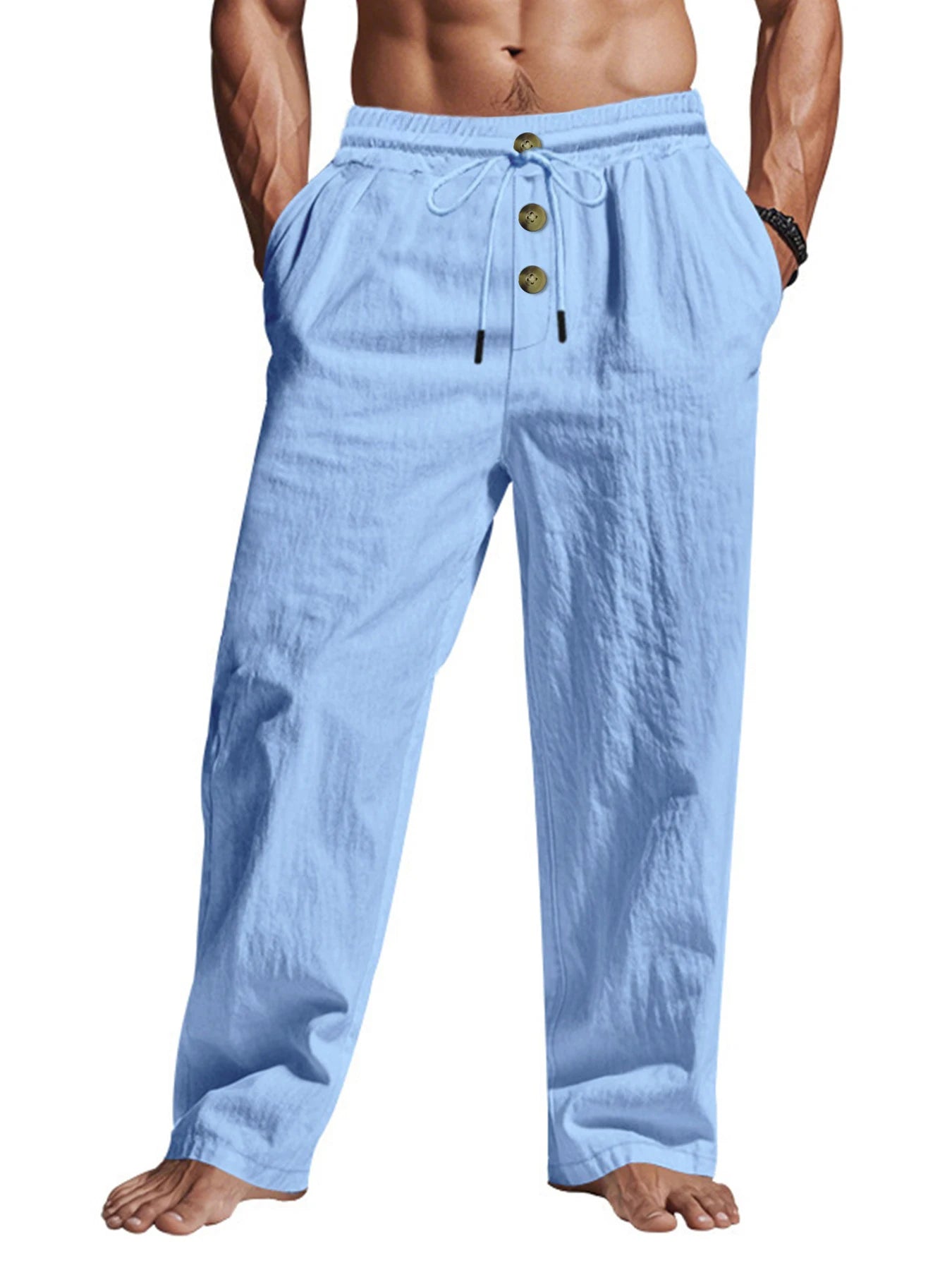 Pantaloni casual da uomo atile hawaiano