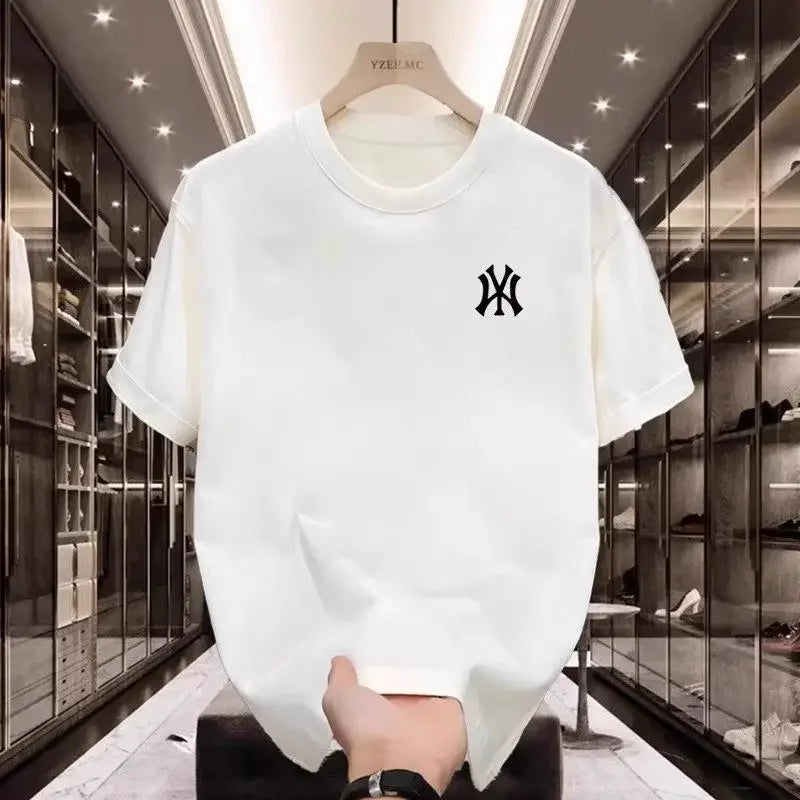 T-shirt A Maniche Corte 100% Puro Cotone, Sia Per Uomo Che Per Donna