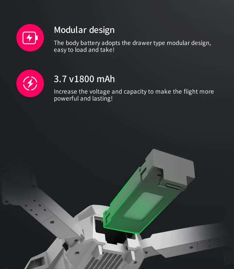 E88 Pro WiFi FPV Drone - Single/Dual 4K/1080P Camera, Grandangolare HD, Altitude Hold, pieghevole