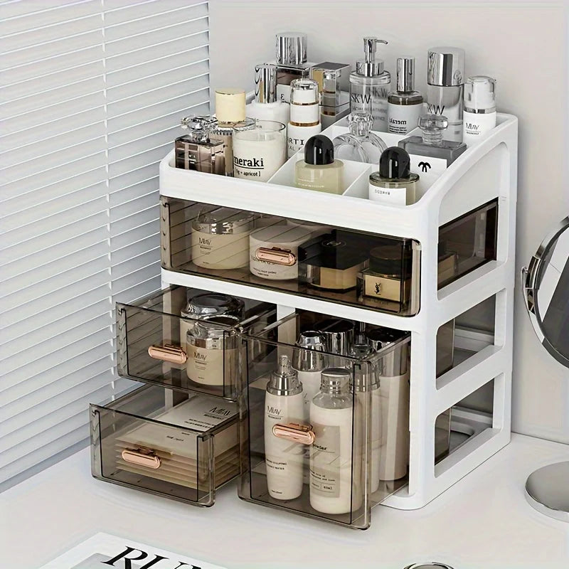 Cassetto per cosmetici, Espositore per prodotti per la cura della pelle antipolvere di grande capacità