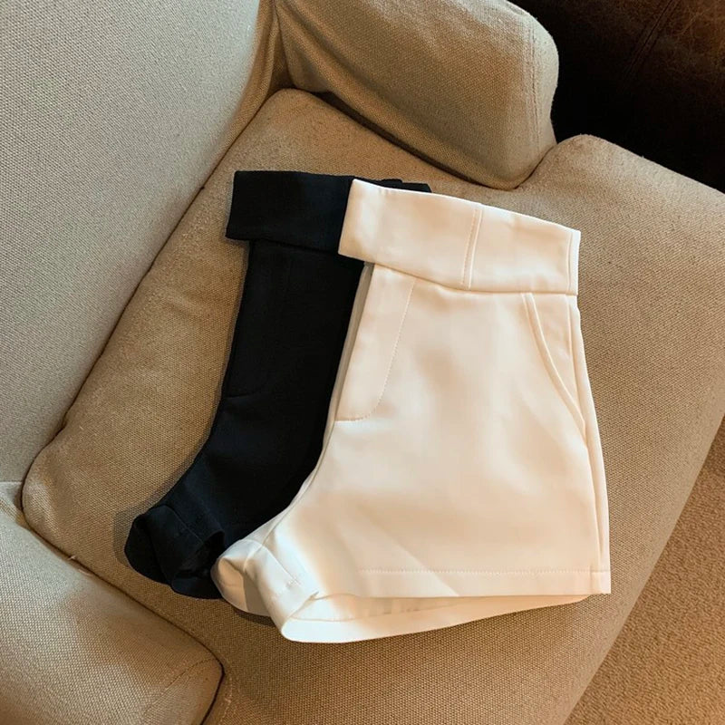 Pantaloncini da donna Elegance Pantaloncini a vita alta