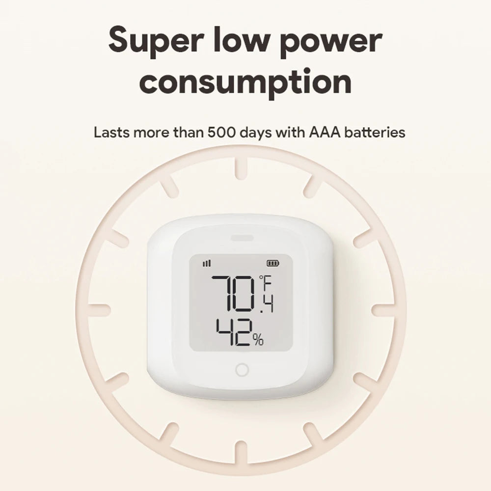 Tuya Smart WiFi Bluetooth Temperatura Umidità Sensore Wireless Home Retroilluminazione Termometro Igrometro APP Rilevatore di controllo remoto