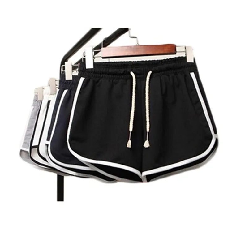 Pantaloncini da donna Abbigliamento esterno estivo a vita media casual