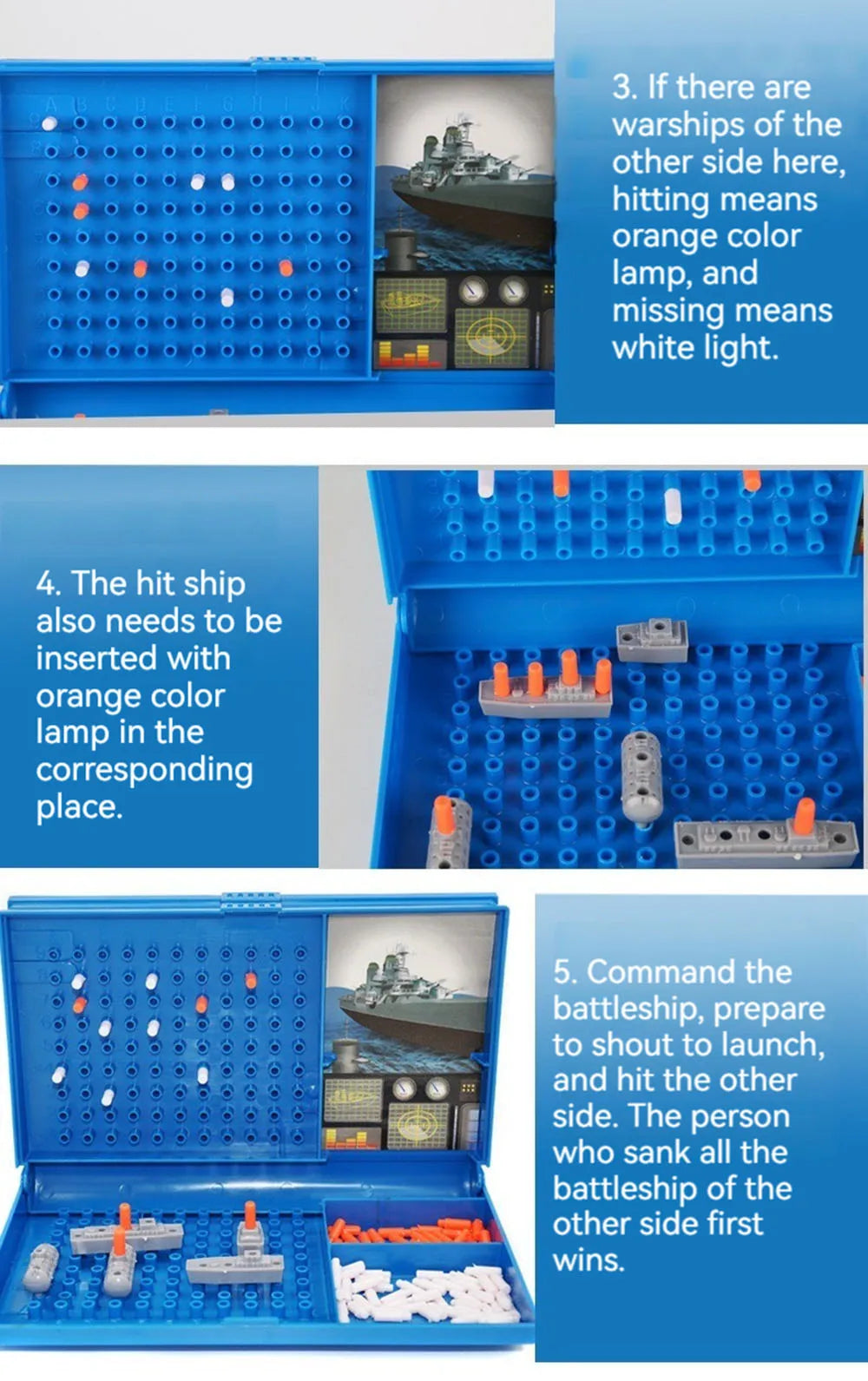 Battleship Board Game Sea Battle Gioco per bambini