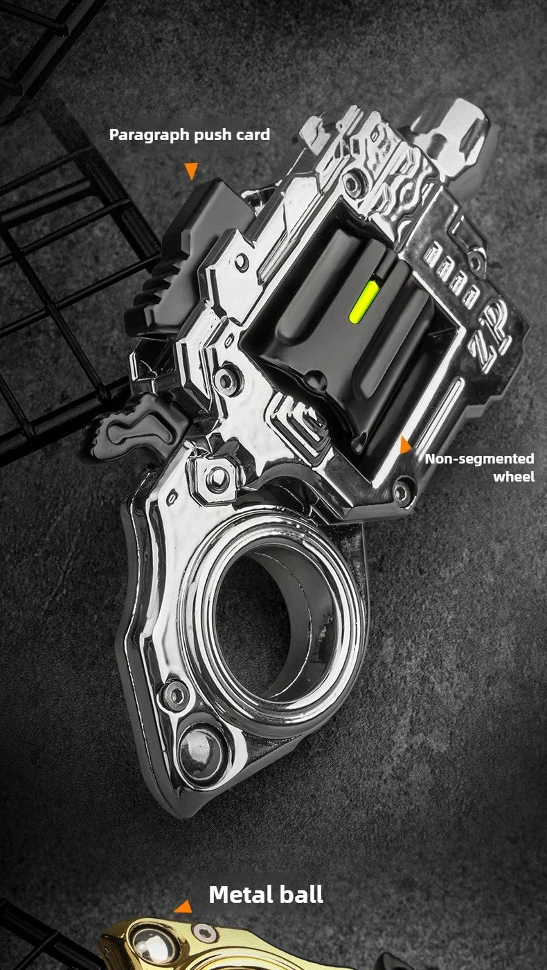 EDC Fidget Spinner Revolver Mini pistola in metallo