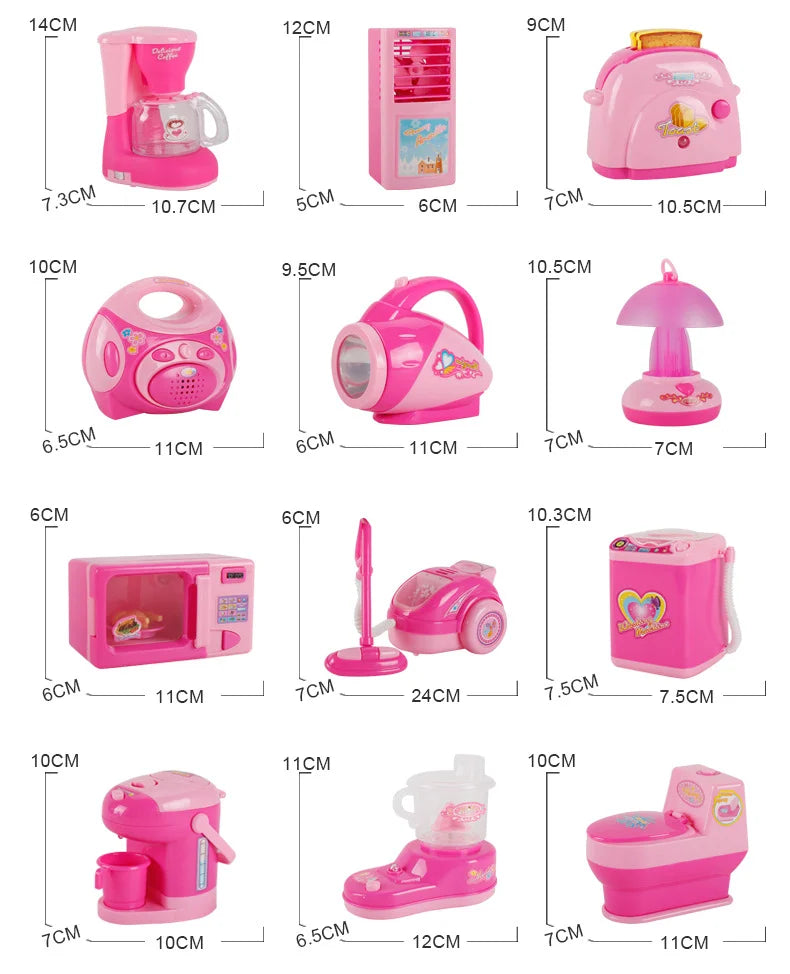 Cucina simulata per bambini Piccoli elettrodomestici