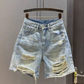 Denim pantaloncini di jeans estivi