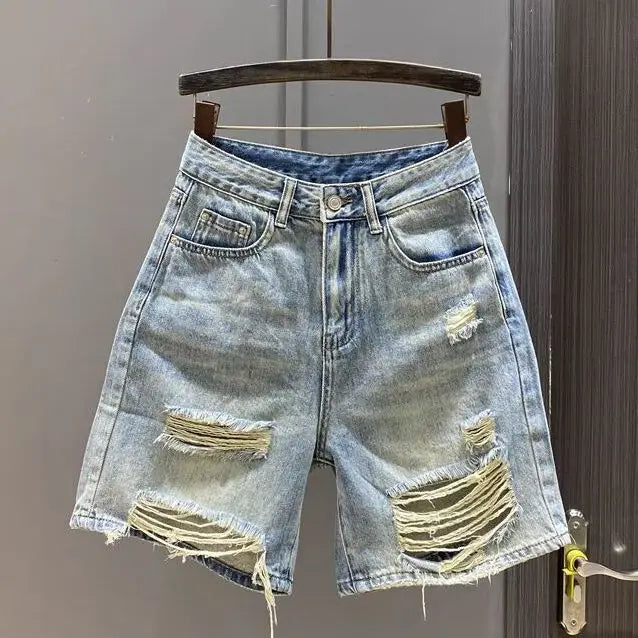 Denim pantaloncini di jeans estivi