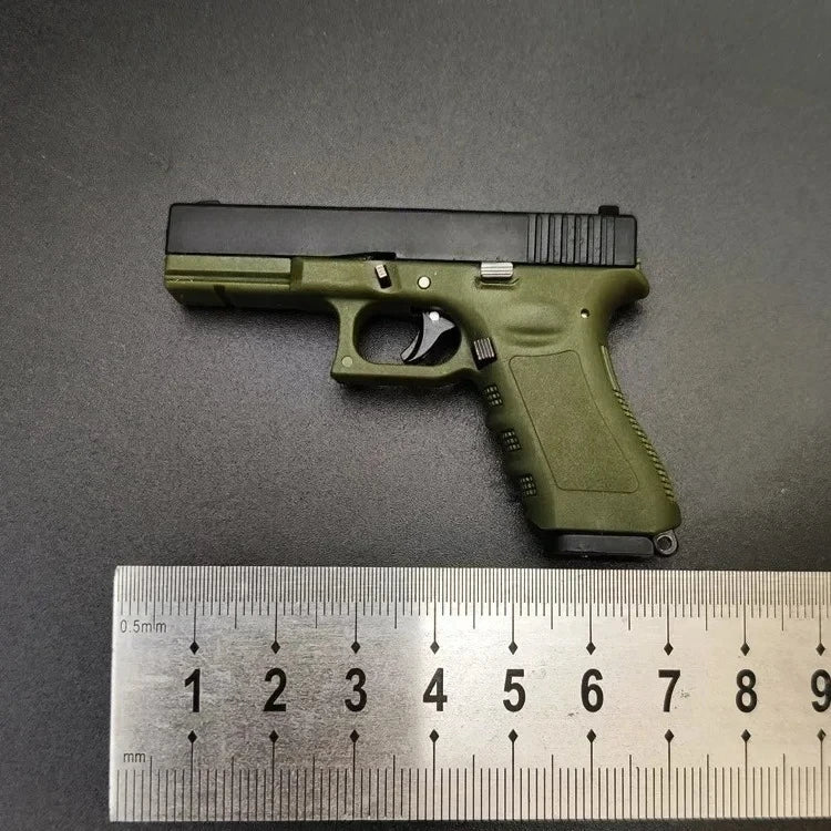 GLK 1:3 G17 G34 TTI Taran Lega tattica Empire PUBG Pistola Portachiavi in metallo