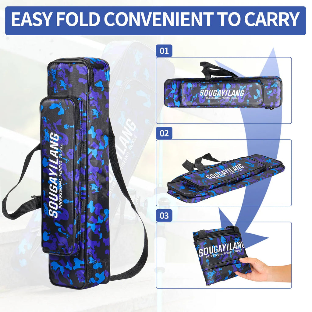 Custodia professionale per canna da pesca Borsa Oxford resistente