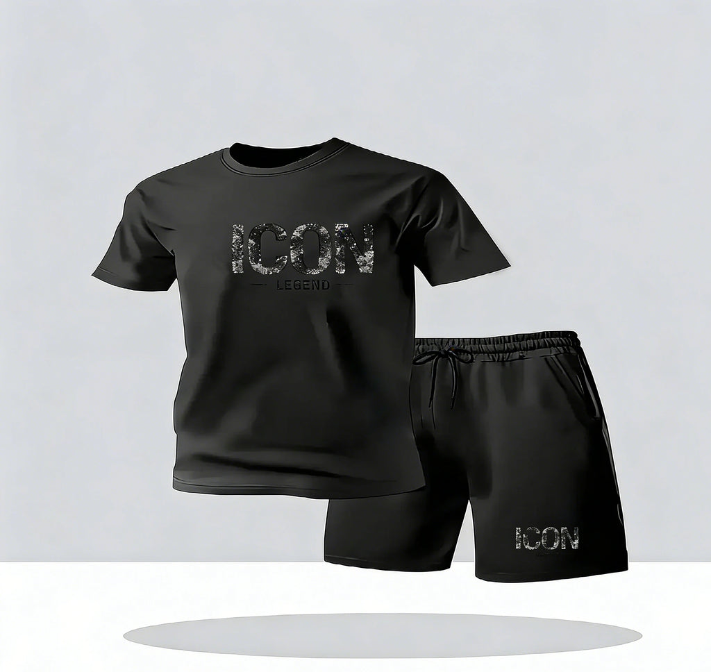 Set Estate T-shirt e pantaloncini Stampa ICON